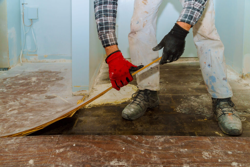 Old Floor Removal and Disposal